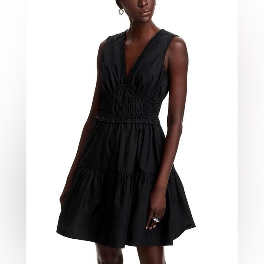 Anthropologie Elegant Black Sleeveless Dress